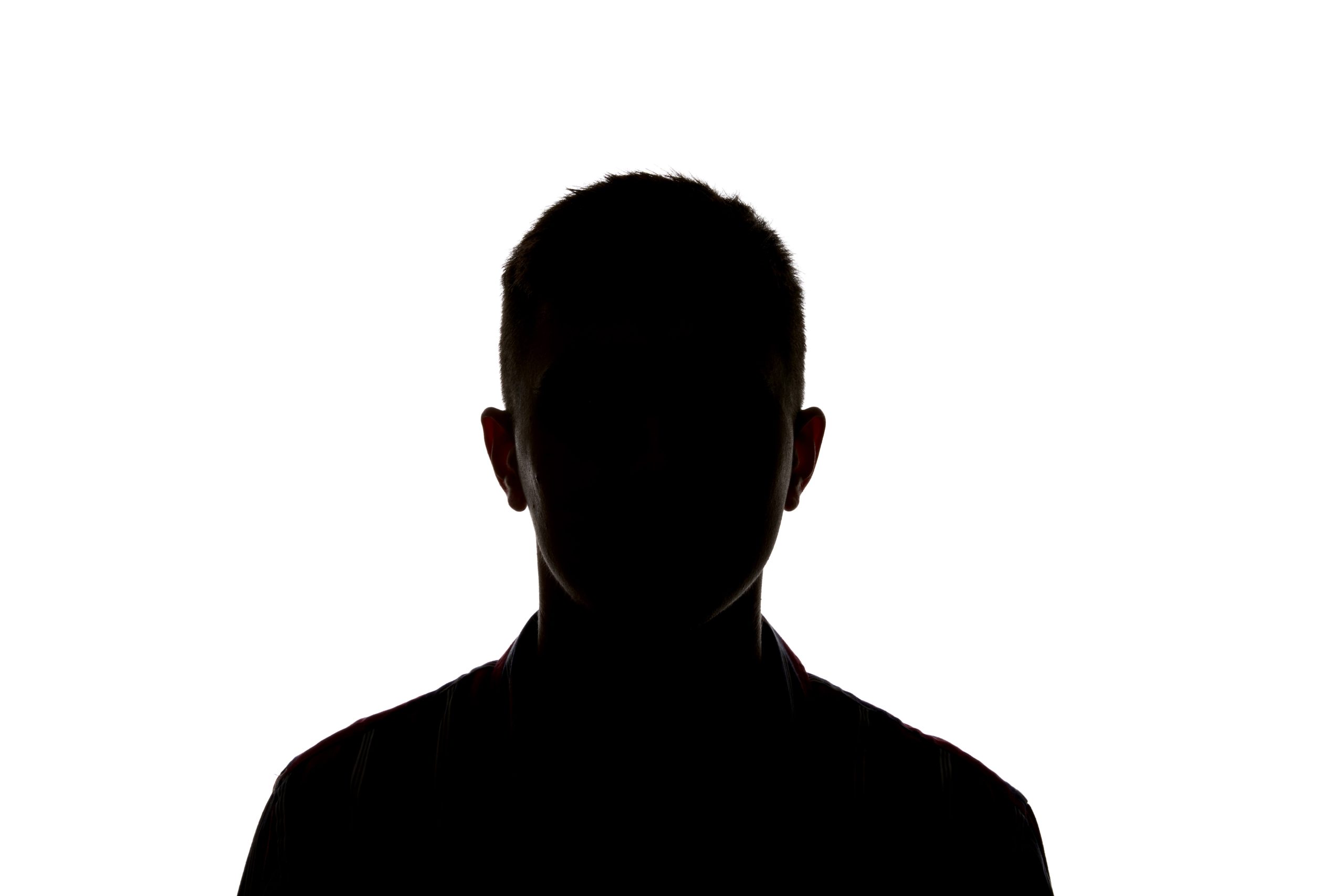 Silhouette of man